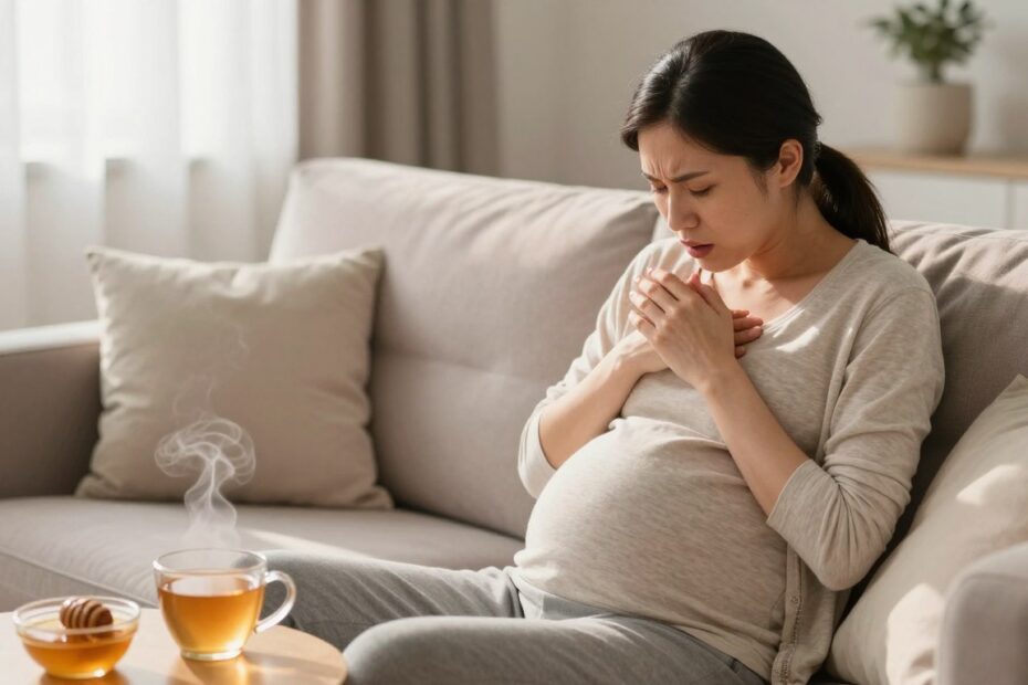 Co na kaszel w ciąży