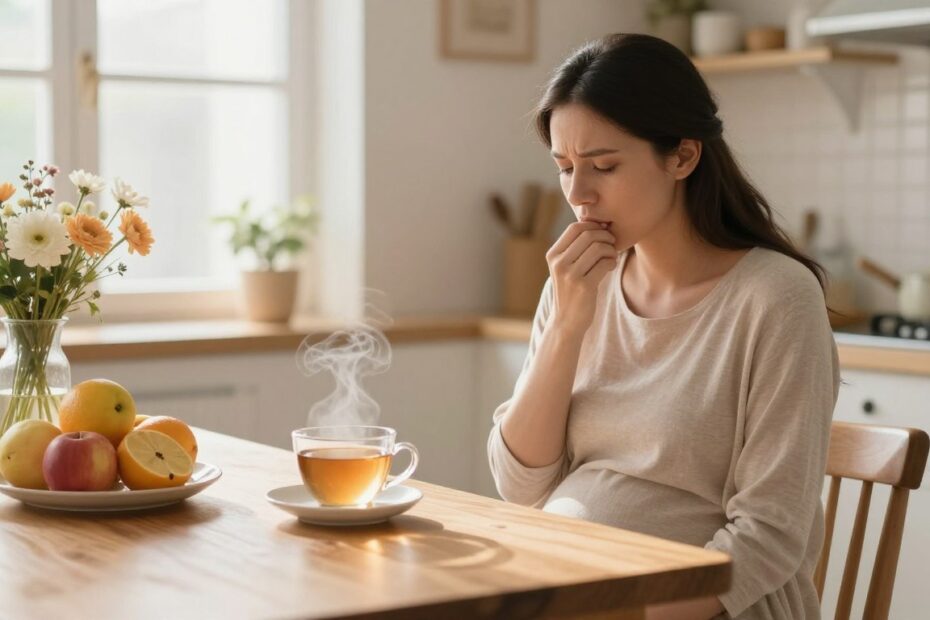 Co na mdłości w ciąży
