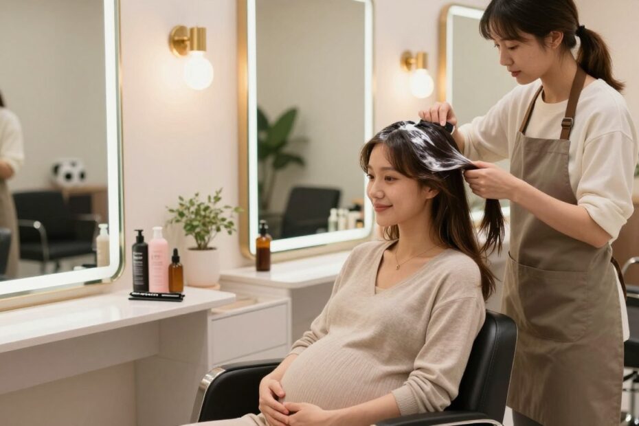 Czy można farbować włosy w ciąży