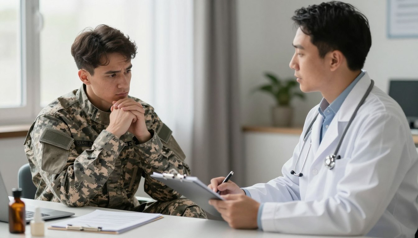 Czy depresja wyklucza z wojska