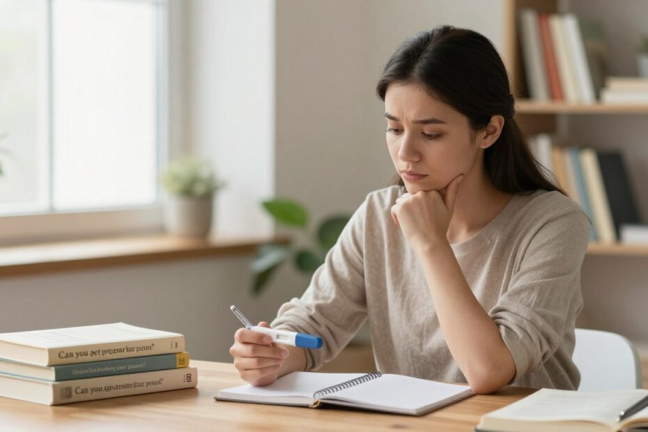 Czy można zajść w ciążę przed okresem