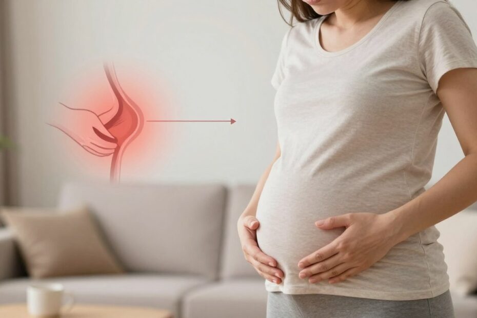 Hemoroidy w ciąży – objawy