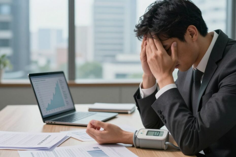 O ile stres podnosi ciśnienie