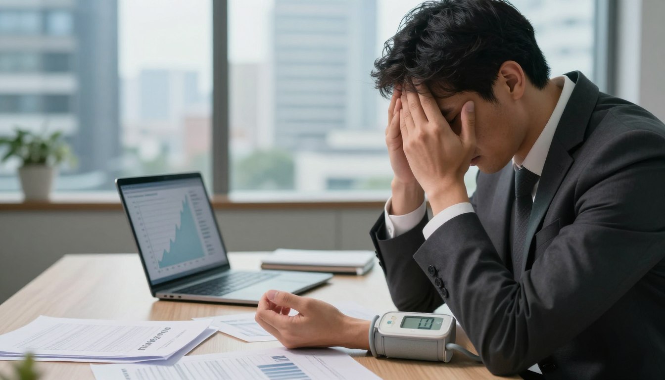 O ile stres podnosi ciśnienie