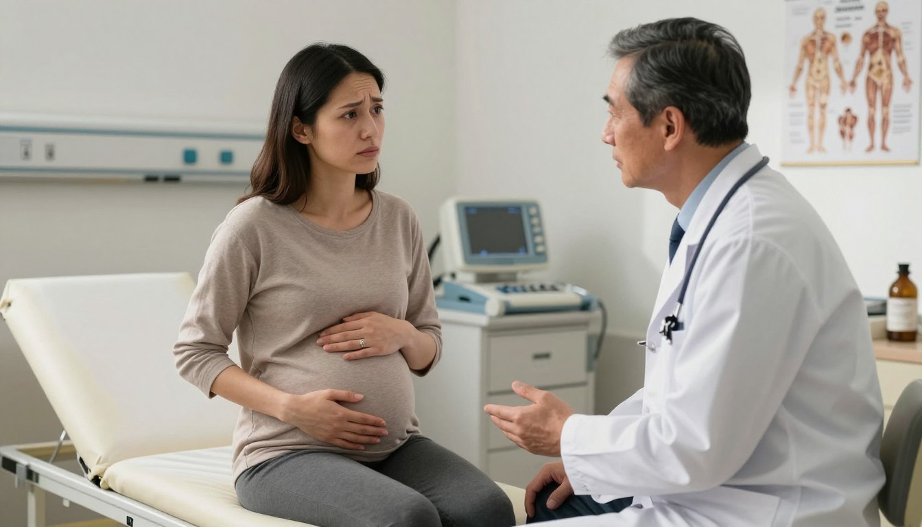 Pęknięcie krwiaka w ciąży – objawy