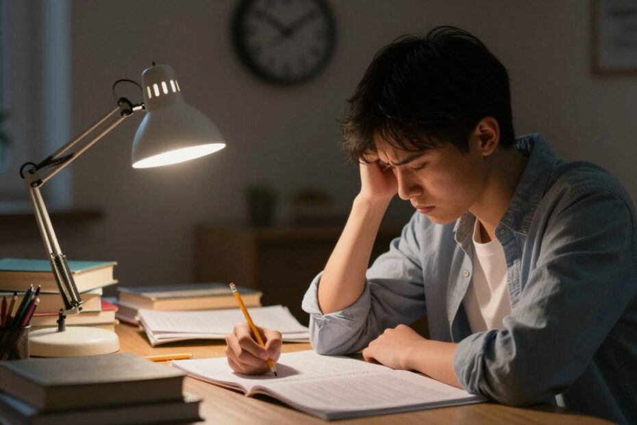 Stres przed egzaminem