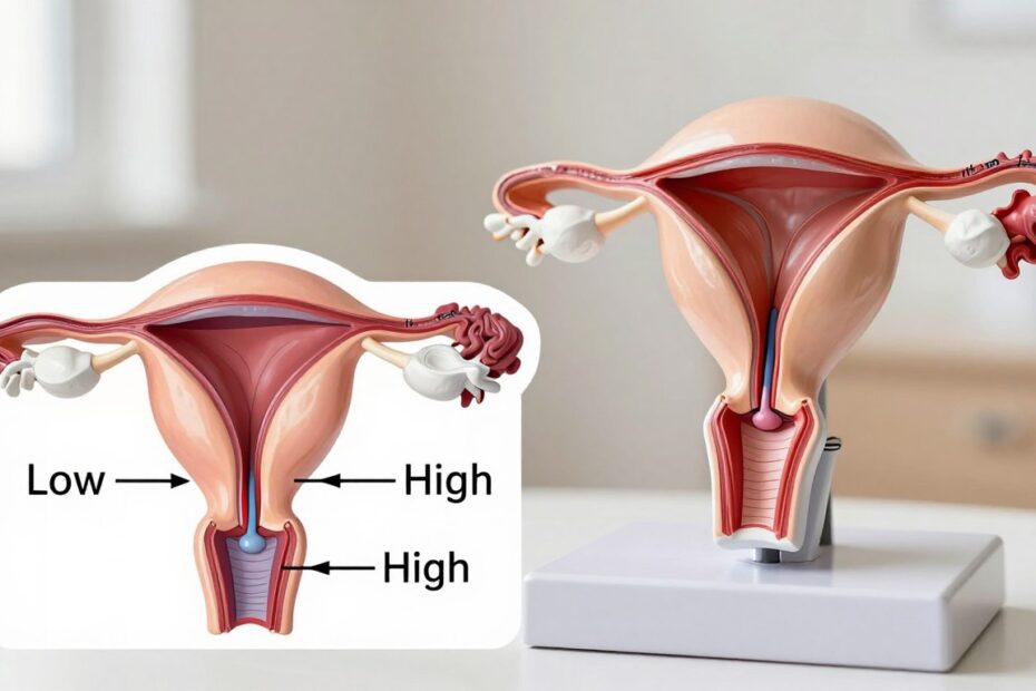 Szyjka macicy w ciąży: nisko czy wysoko