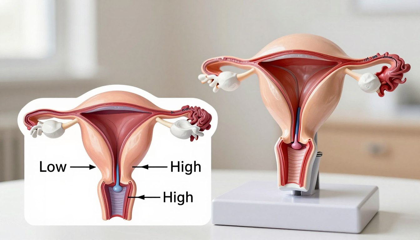 Szyjka macicy w ciąży: nisko czy wysoko