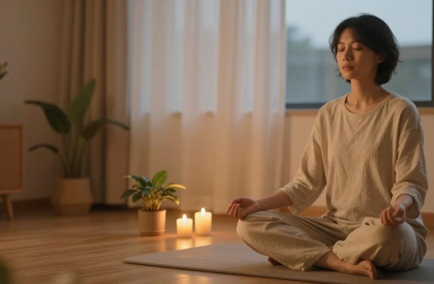 Medytacja na sen i stres – wieczorna praktyka na wyciszenie i lepszy odpoczynek