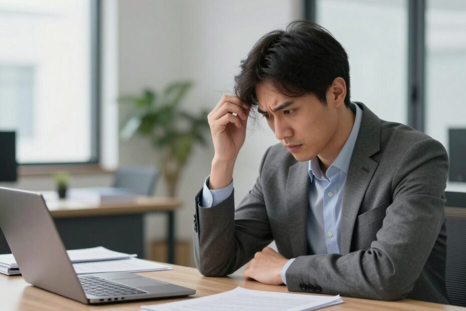 Stres a wypadanie włosów