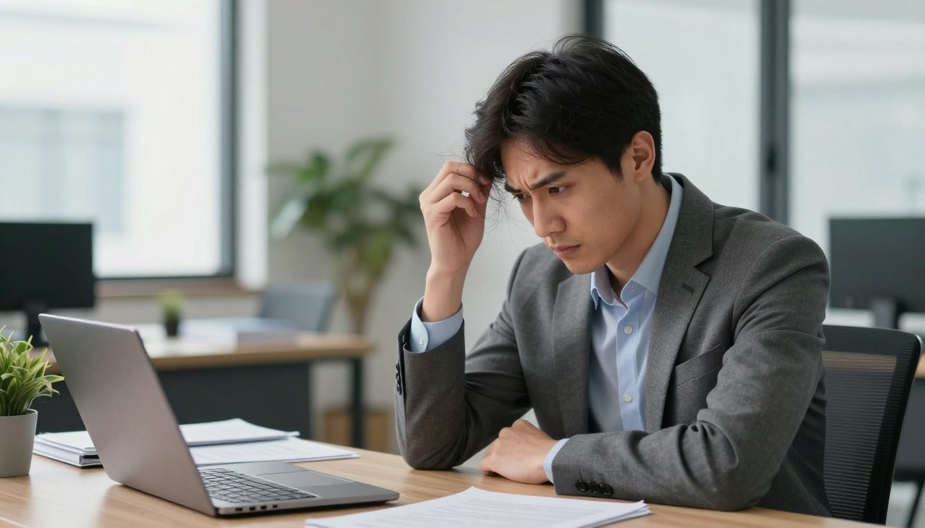 Stres a wypadanie włosów